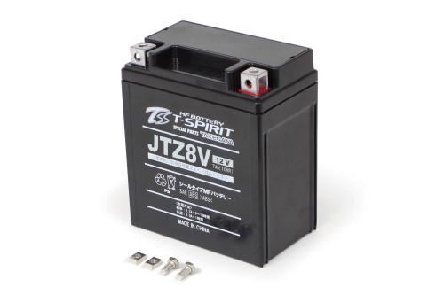12Vシールタイプ MFバッテリー(JTZ8V) L113×W69×H130mm