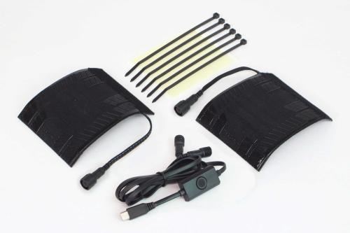 ヒートグリップ 巻き付けタイプ USB/TYPE-C 100×130mm 汎用