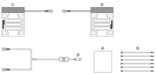 ヒートグリップ Type-ROLL2 (巻き付けタイプ) TYPE-C Φ22.2