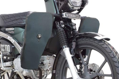 Leg Bumper & Shield Kit, Black, Cross Cub 50/110