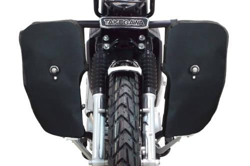 Leg Bumper & Shield Kit, Black, Cross Cub 50/110