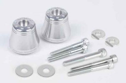 Accessory Bar Ends Silver for PCX, GROM, Dax 125, Monkey 125, Cross Cub