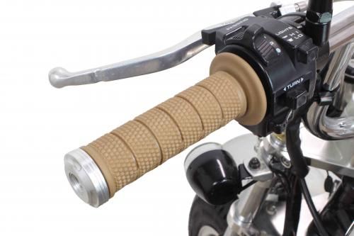 Handle Grips Rubber for SP Takegawa High Throttle Kit, Through Type, Beige, Universal