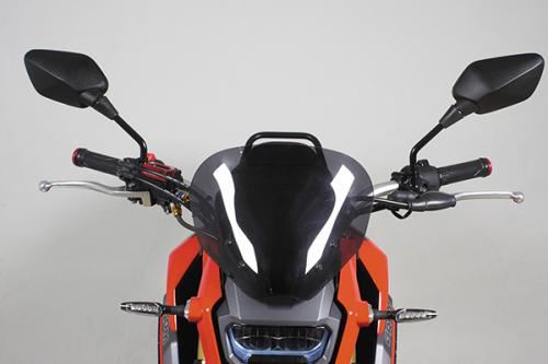 ポリゴンラウンドミラーセット M10正ネジ左右