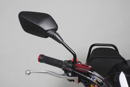 ポリゴンラウンドミラーセット M10正ネジ左右