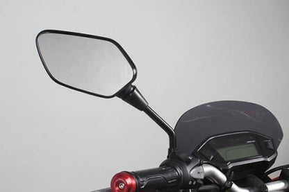 ポリゴンラウンドミラーセット M10正ネジ左右