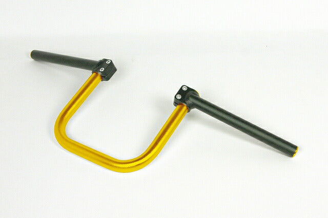 Adjustable Handlebar Risers, Upright Handlebar (Gold), Universal