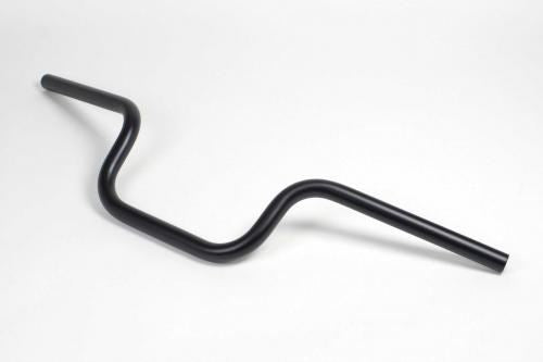 Aluminum Steering Handlebar Pipe Middle Up/Type 3 Matte Black Universal (φ22.2)