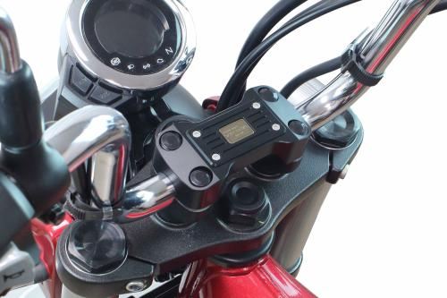 Handlebar Clamp Upper Holder Black GROM MSX125 Monkey 125 DAX125 CT125