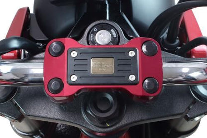 ハンドルクランプアッパーホルダーカバー ブラック グロム MSX125 モンキー125 ダックス125 CT125