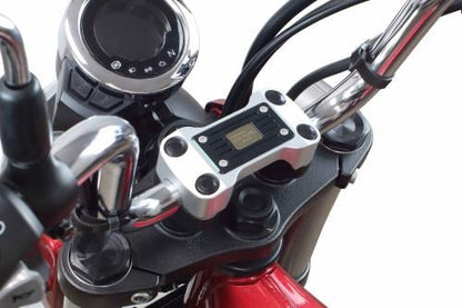 ハンドルクランプアッパーホルダーカバー ブラック グロム MSX125 モンキー125 ダックス125 CT125