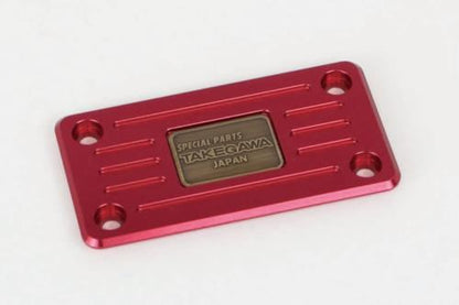 ハンドルクランプアッパーホルダーカバー レッド グロム MSX125 モンキー125 ダックス125 CT125