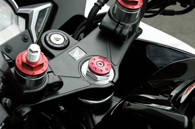 ステアリングステムキャップ(レッド) CBR250R