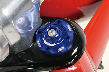 Top Bolt Set Cap & Retainer / 2 pcs / Blue for Monkey / Gorilla / Monkey FI