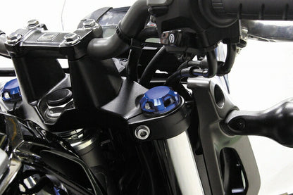 フォークボルトキャップ(タイプ1/ブルー) CBR400R CB400(NC47) NC700