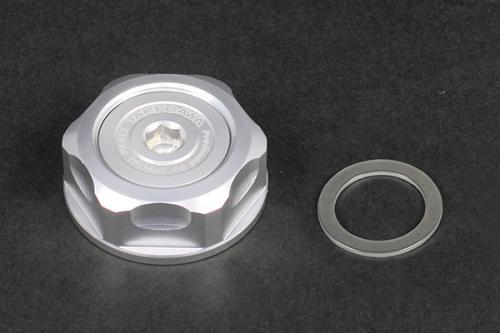 ステムナット M24×M1.0 シルバー/シルバー GROM グロム/MSX125/CBR125R/CBR250R/CB250F/CB400/400X/ズーマーX/Z125PRO