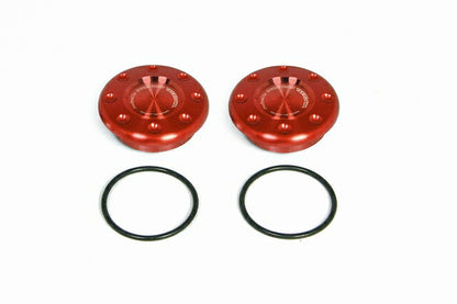Rear Fork Pivot Caps Red CBR250R Set of 2