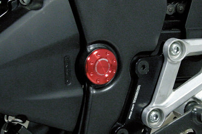 Rear Fork Pivot Caps Red CBR250R Set of 2