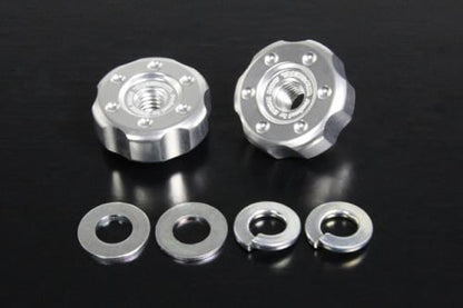 ドライブチェーンアジャストナット シルバー M6×1.0 モンキー ゴリラ スーパーカブ50 クロスカブ50 CT125