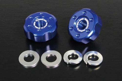 ドライブチェーンアジャストナット ブルー M6×1.0 モンキー ゴリラ スーパーカブ50 クロスカブ50 CT125