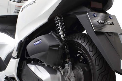 Lowdown Rear Shock Absorbers, Chrome Plated, 330mm, for PCX/PCX160