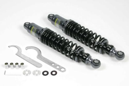Aluminum CNC Rear Shock Absorber Gunmetal/Black 320-340mm Monkey 125 Dax 125