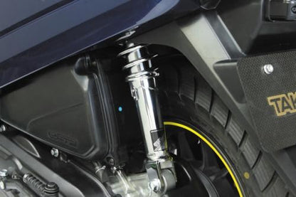 Rear Shock Absorbers Chrome Plated 300mm Dunk Tact Giorno