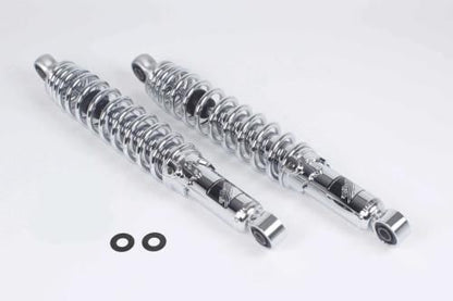 ローダウンリアショックアブソーバー 10mmダウン クロムメッキ 330mm 2本セット ダックス125