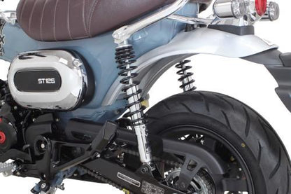 Lowered Rear Shock Absorbers 10mm Down Chrome Plated/Black 330mm Set of 2 for DAX125