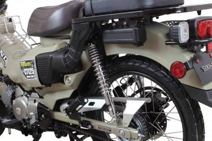 ローダウンリアショックアブソーバー 25mmダウン クロムメッキ 345mm クロスカブ50/110 CT125