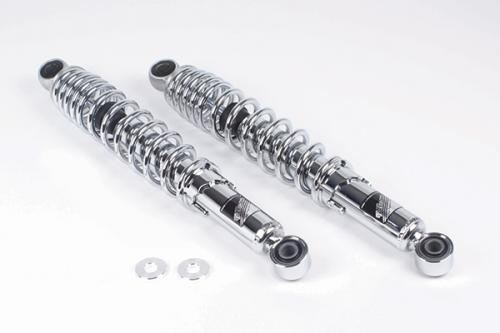 リアショックアブソーバー クロムメッキ 330mm 2本セット スーパーカブ110