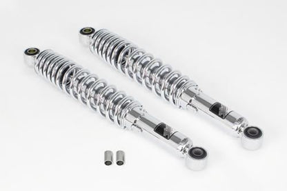 リアショックアブソーバー クロムメッキ 345mm 2本セット スーパーカブC125