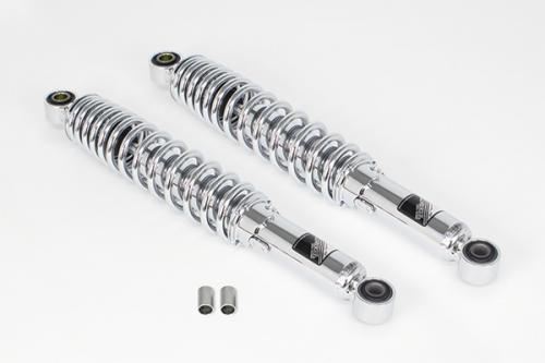 Rear Shock Absorbers Chrome Plated 345mm Set of 2 for Super Cub C125