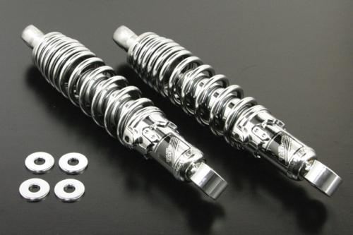 リアショックアブソーバー クロムメッキ 265mm 2本セット モンキー モンキーバハ ゴリラ
