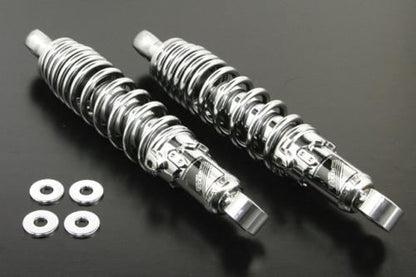 リアショックアブソーバー クロムメッキ 265mm 2本セット モンキー モンキーバハ ゴリラ