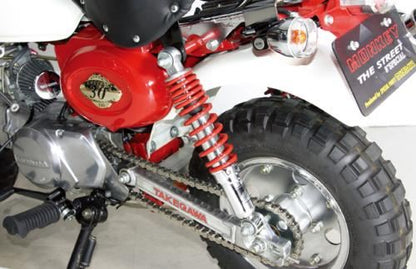 Rear Shock Absorbers Chrome Plated/Red 280mm Set of 2 for Monkey, Monkey Baja, Gorilla