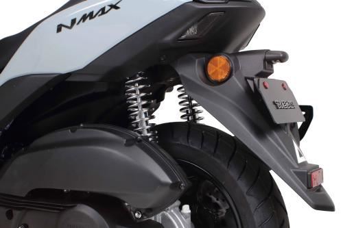 Lowered Rear Shock Absorbers, Chrome Plated