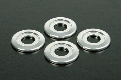 リヤクッションマウントワッシャー(プレーンタイプ/シルバー) モンキー,カブ