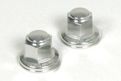 Rear Cushion Mount Nuts Plain Silver Set of 2 for DAX125, Monkey125, CT125