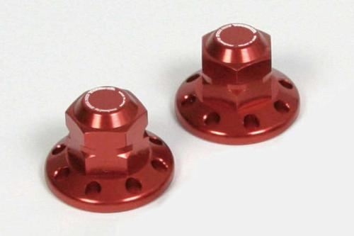 リアクッションマウントナット 8ホール レッド 2個セット ダックス125 モンキー125 CT125
