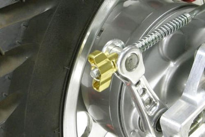 Brake Adjusting Nut 2P Gold Monkey Gorilla Dax50 Cub Series