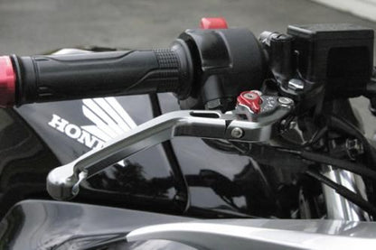 アルミビレットブレーキレバー 可倒式 ガンメタル グロム モンキー125 ダックス125 CT125 PCX