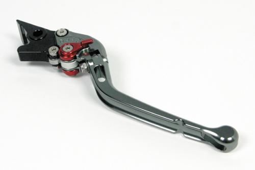 Aluminum Billet Folding Brake Lever Gunmetal GROM Monkey125 DAX125 CT125 PCX