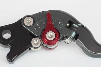 アルミビレットブレーキレバー168 可倒式 ガンメタル グロム モンキー125 ダックス125 CT125