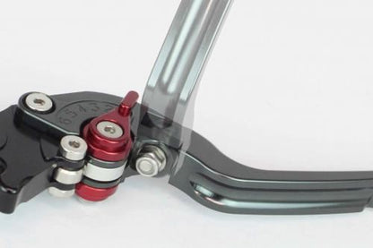 アルミビレットブレーキレバー168 可倒式 ガンメタル グロム モンキー125 ダックス125 CT125