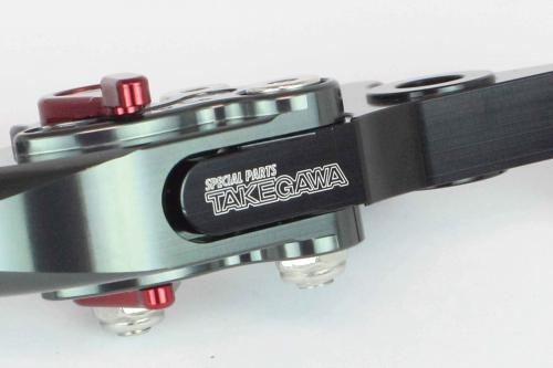 アルミビレットブレーキレバー168 可倒式 ガンメタル グロム モンキー125 ダックス125 CT125