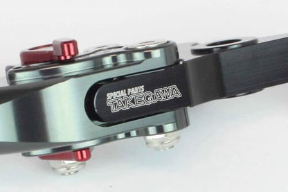 アルミビレットブレーキレバー168 可倒式 ガンメタル グロム モンキー125 ダックス125 CT125