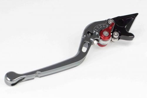 アルミビレットレバー 可倒式/L.レバー ガンメタル ADV150/160 PCX/160 フォルツァ