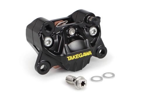 アルミビレット2POTキャリパー ブラック ピッチ84mm ピストンφ34