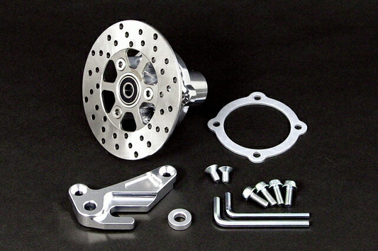 ディスクローター\U0026ハブキット (8インチ/アルミダイカスト製) フロントデイスクブレーキ補修部品